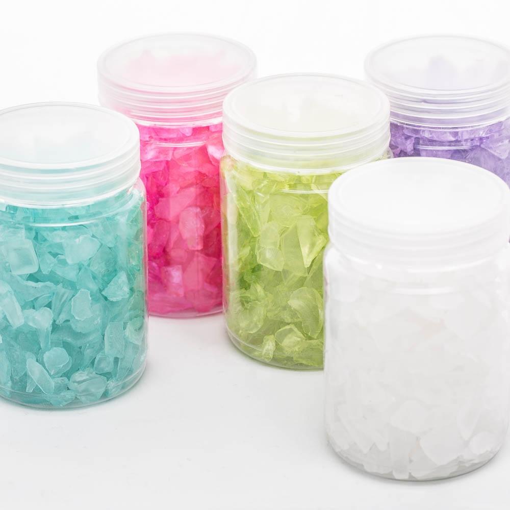 richland glass pebble vase filler purple set of 12