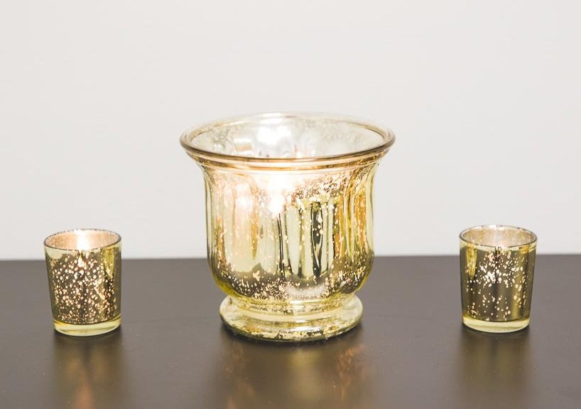 Richland Mercury Venus Jar Gold Set of 12