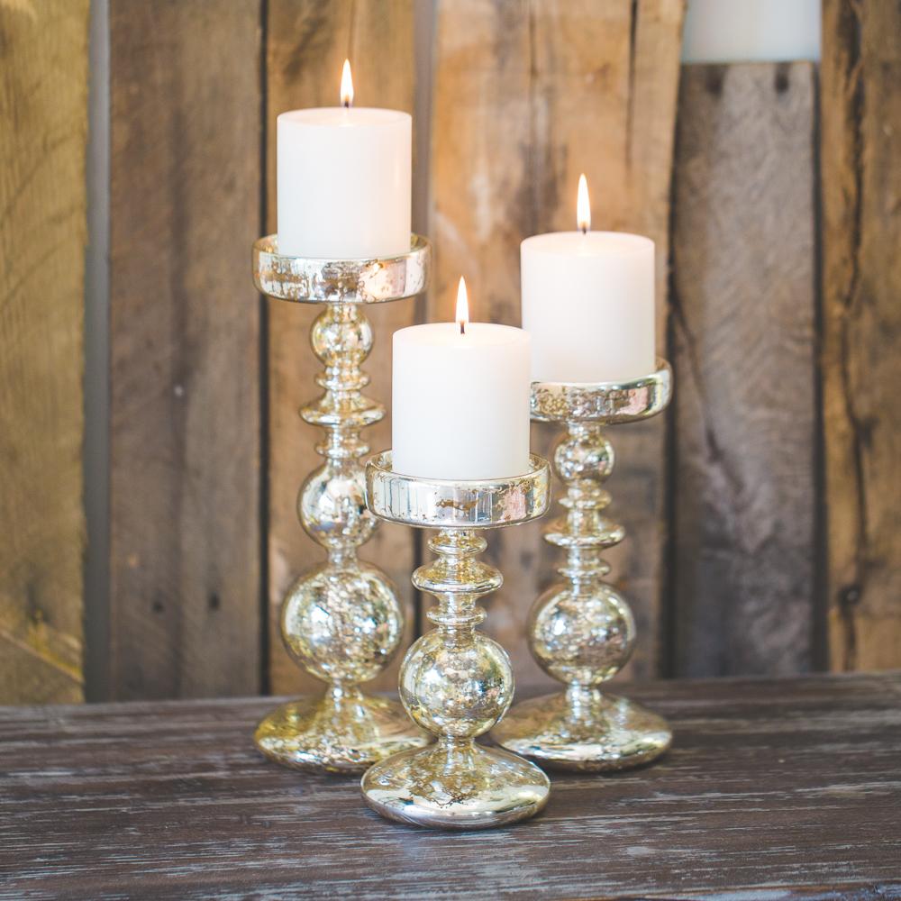 Tall candle 2024 holder set