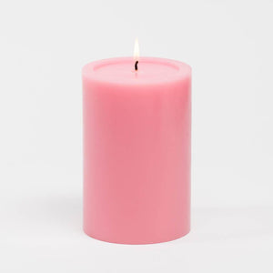 richland 4 x 6 pink pillar candle