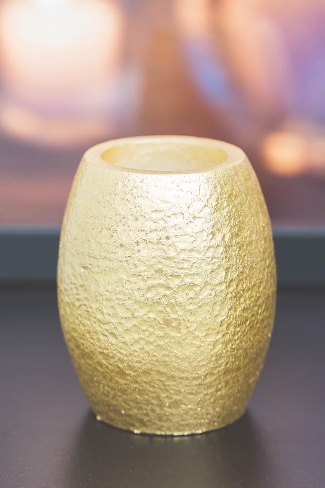 richland led candle gold metallic set of 12