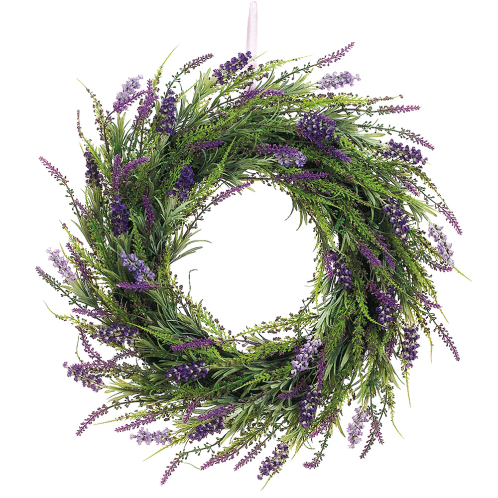 Richland Lavender Twig Wreath 20"