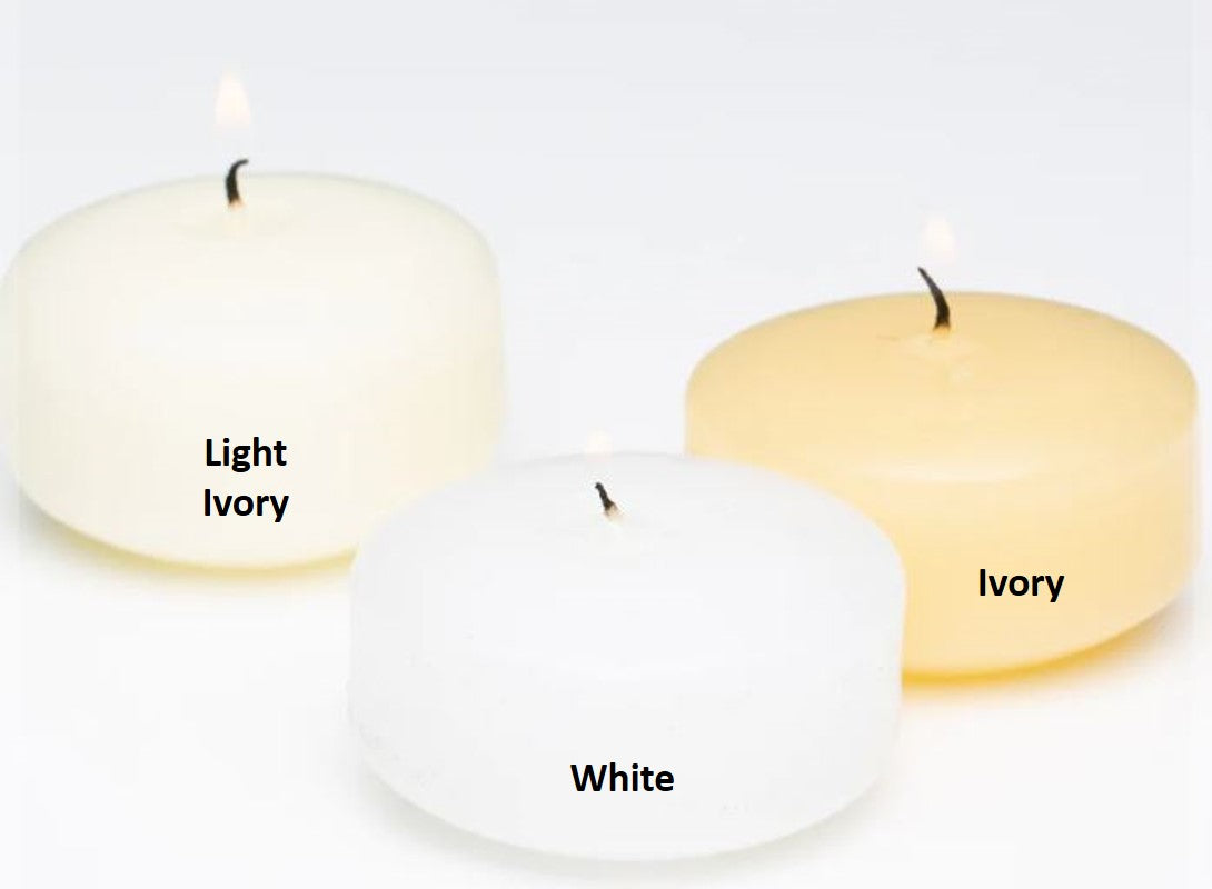 Richland Floating Candles 2" Ivory