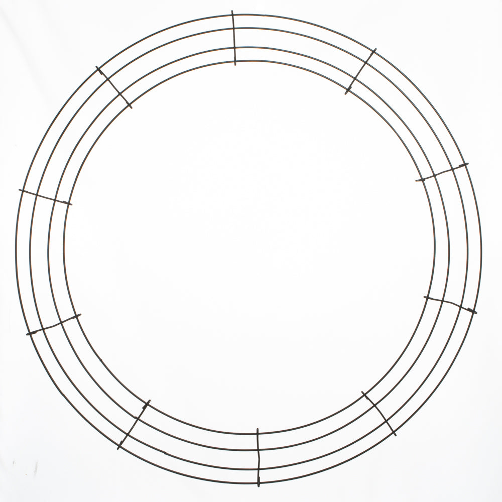 Box Wreath Frame (Victorian Seed Wreath in Leatherwork Shadow Box