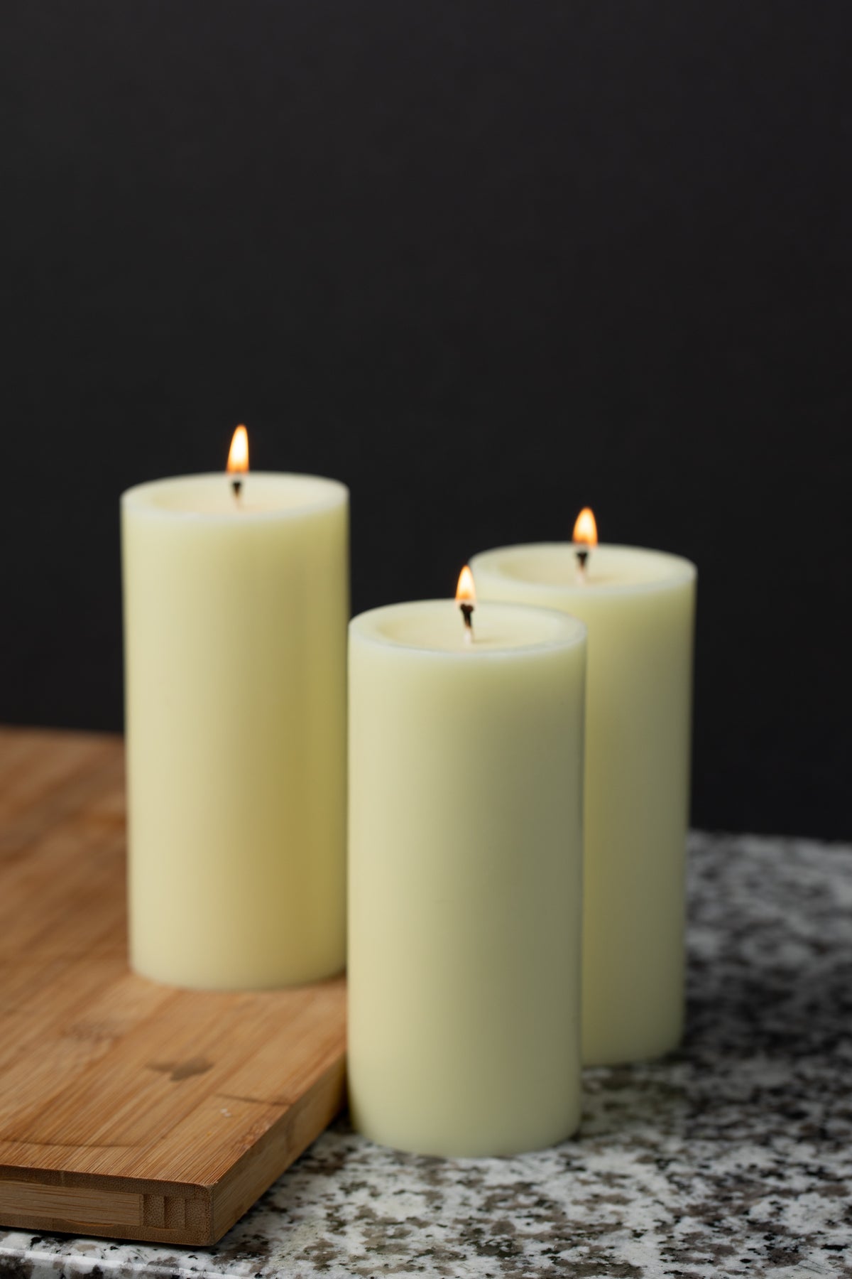 Richland Pillar Candle 3"x6" Ivory
