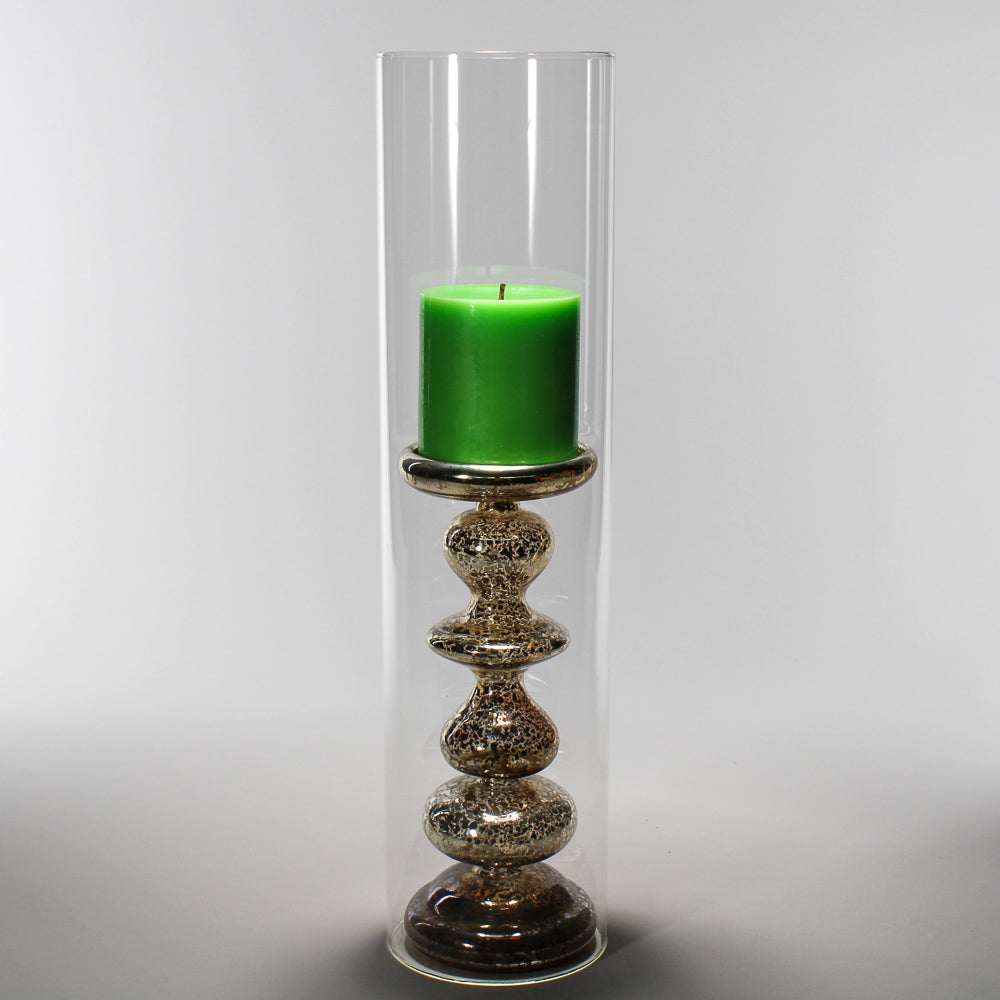 Candle holder with shade sales