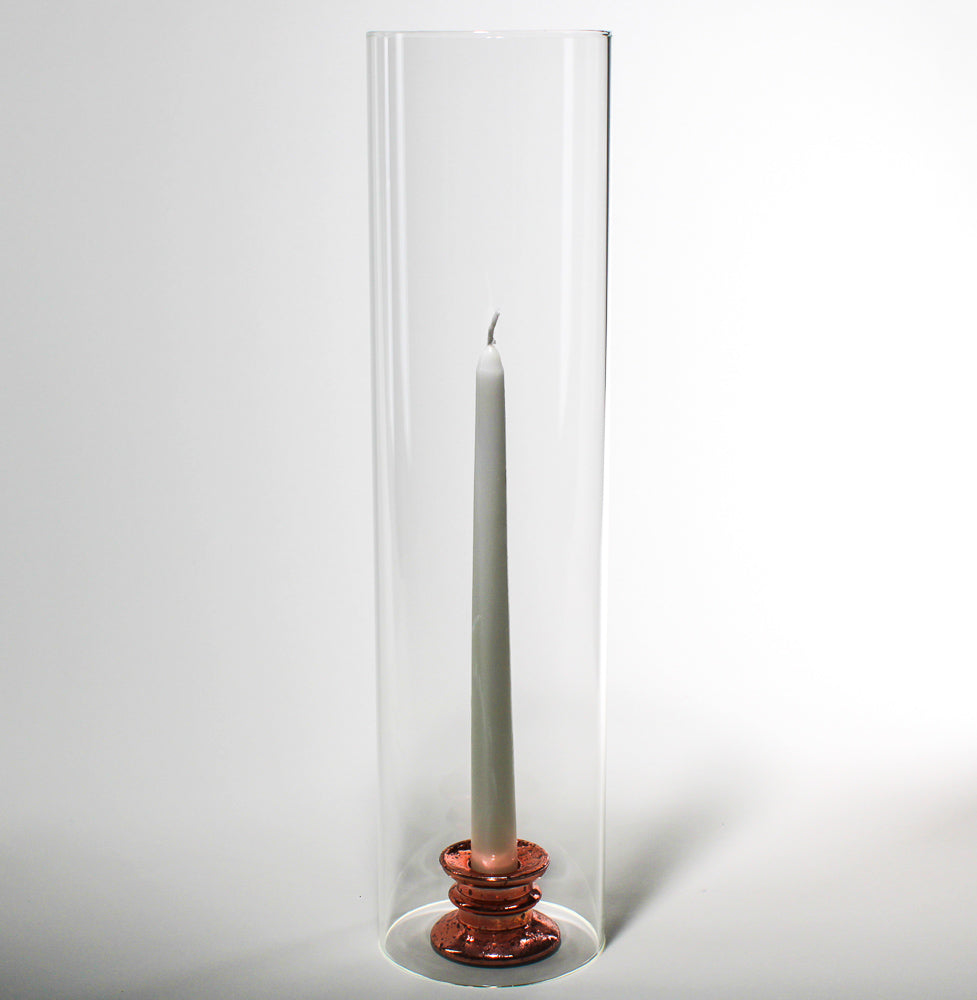 Richland Glass Chimney Candle Shade 4" x 18"