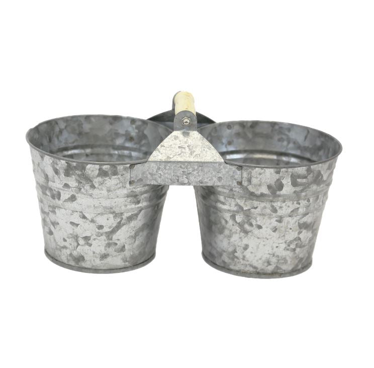 Double Bucket Condiment Holder