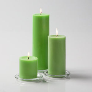 pillar candles square holders set 18