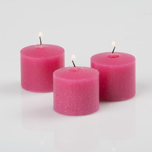 Richland Votive Candles Unscented Hot Pink 10 Hour Set of 12