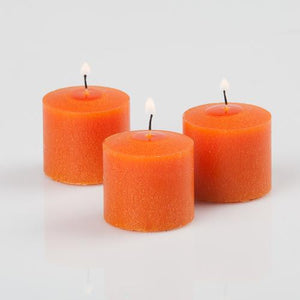 Richland Votive Candles Unscented Orange 10 Hour Set of 12