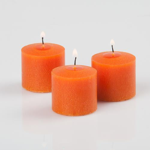 Richland Votive Candles Orange Citrus Fruit Scented 10 Hour Set of 72