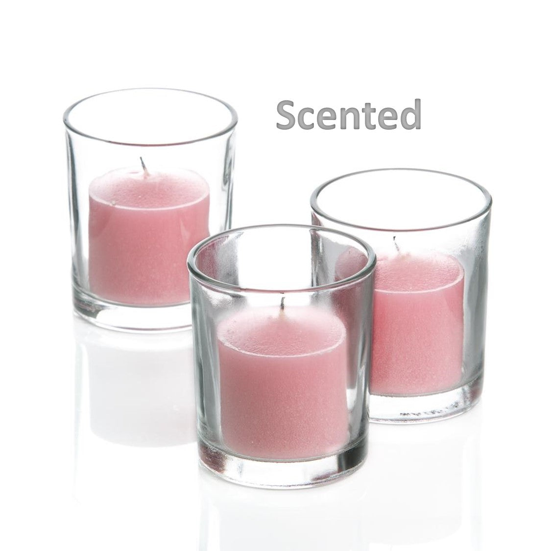 votive candles holders set 12