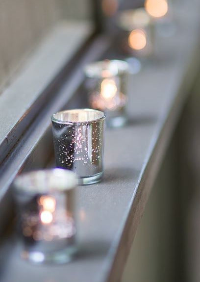 Richland Silver Mercury Votive Holders Set of 72