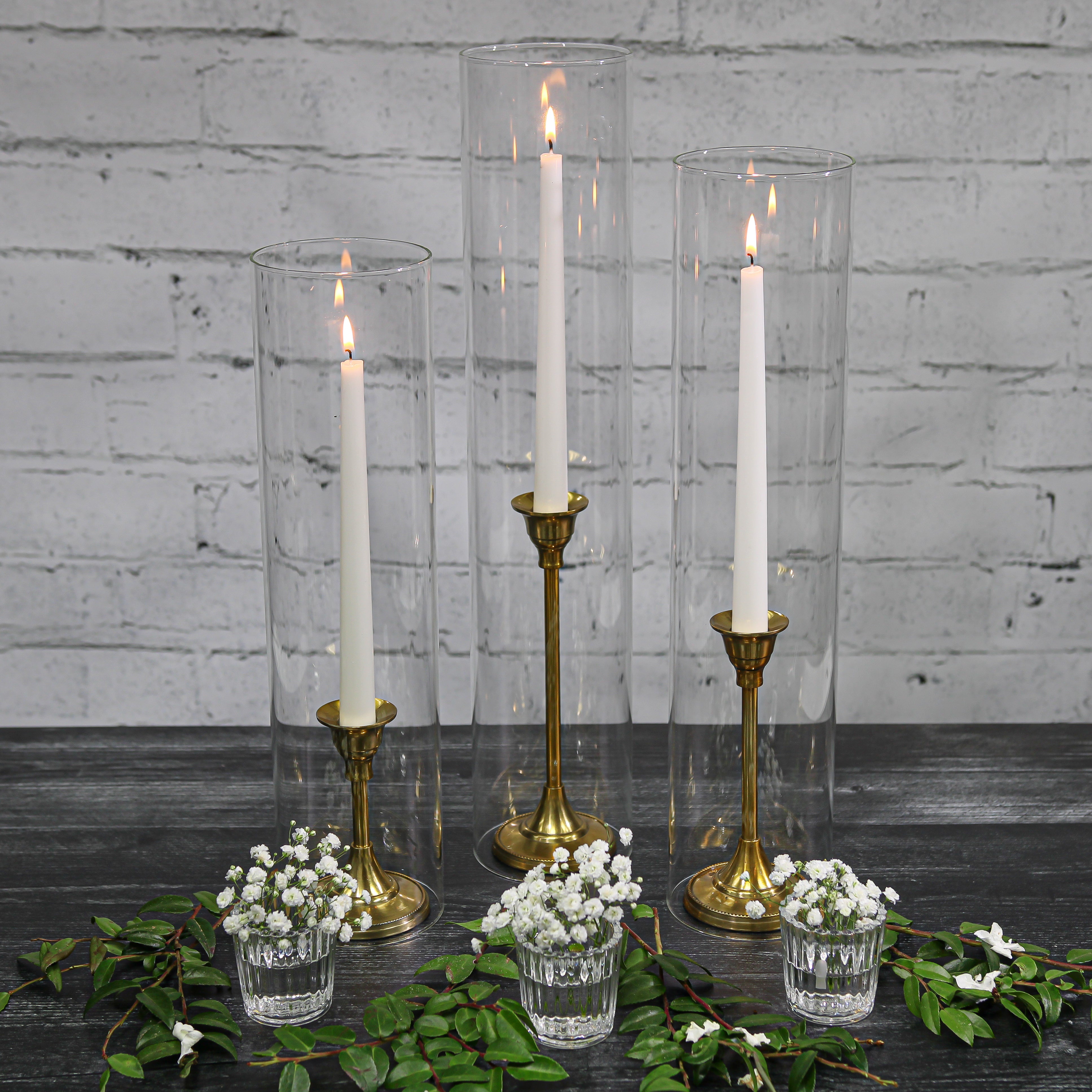 Richland Glass Chimney Candle Shade 16