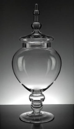 18 TALL Glass Apothecary Jar (1 Pc)