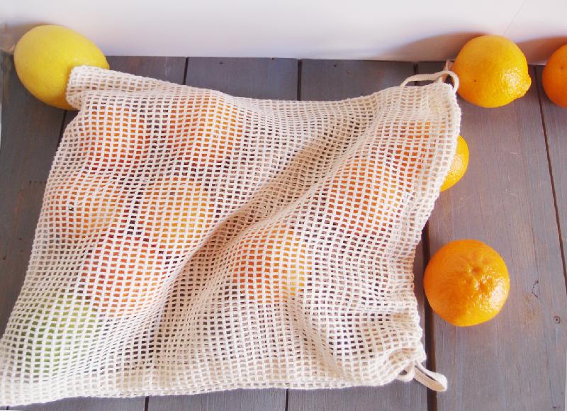 Richland Natural Cotton Net Bag 10" x 12" Pack of 12 - thumbnail number 2