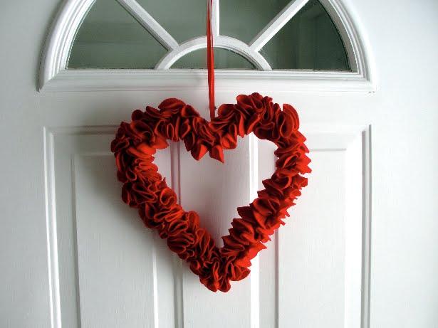 Triple Foam Heart Wreath for Valentine's Day - Crafty Morning