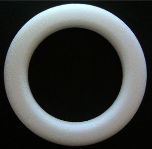 styrofoam wreath beveled 16in
