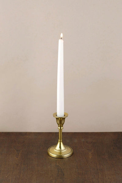 Taper Candlestick Gold 5in