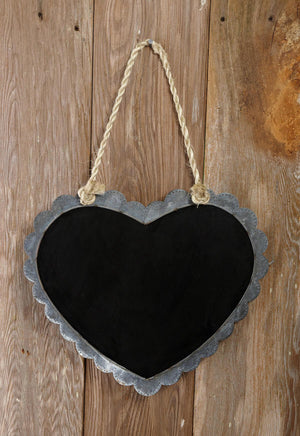 Chalkboard Heart 16x14in