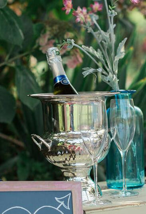 Richland Silver Plated Ice Bucket Champagne Bucket
