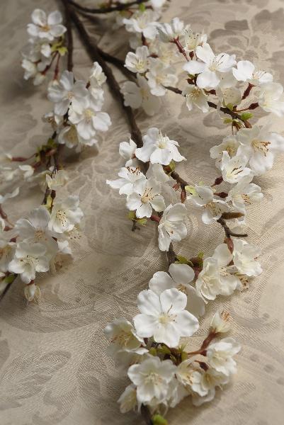 Silk Small White Flowers White Fillers Faux Small White Flowers