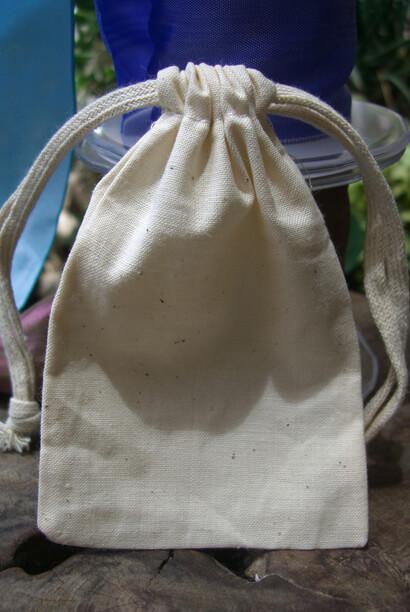 Cotton Drawstring Bags 3x5 (Pack of 12)