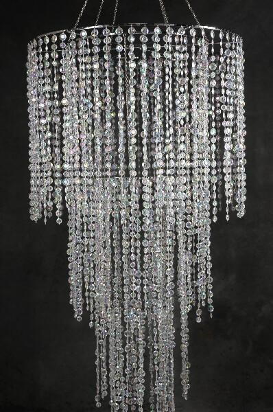 four tier crystal chandelier 77