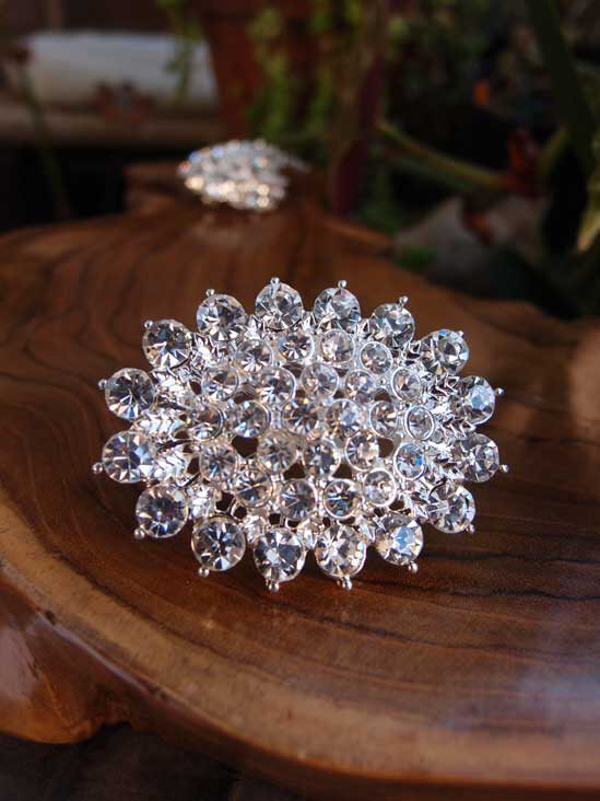 Diamond Top Corsage Pins 2in Pack of 100