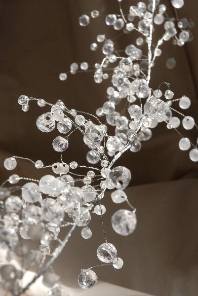 Wired Crystal Garlands 42in