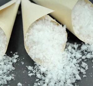 Eco Friendly Wedding Confetti White 4 QUARTS