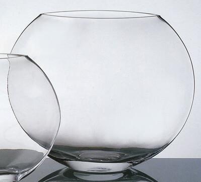 round glass vase 10in - thumbnail number 4