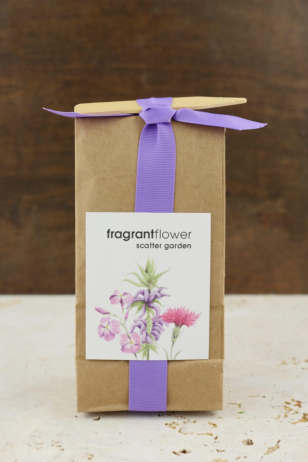 fragrant flower scatter garden seed pack