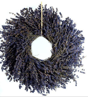 fragrant lavender wreath 14in