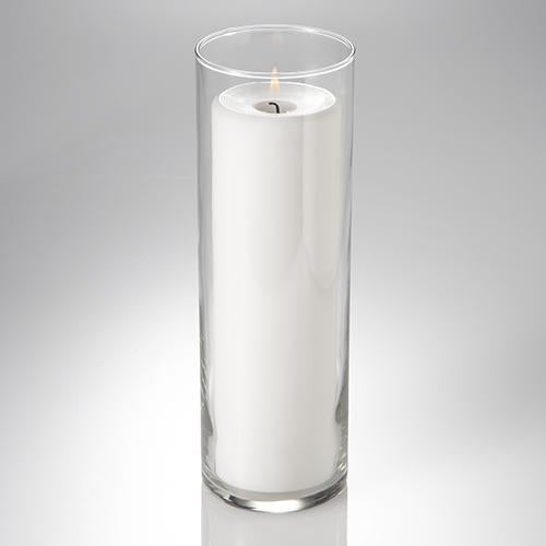 Eastland Cylinder Pillar Candle Holder 3.25"x10.5" Set of 12