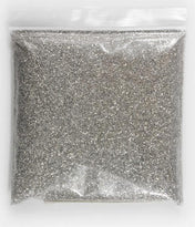 German Glass Glitter Silver 1 lb. Bag - thumbnail number 1