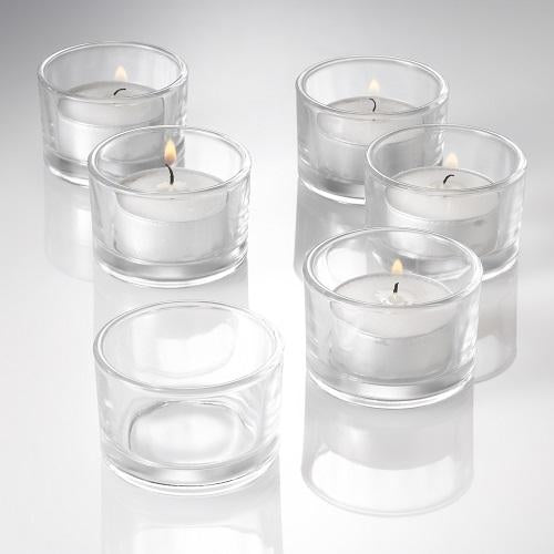 Richland Tealight Candles & Eastland Tealight Holders Set of 96