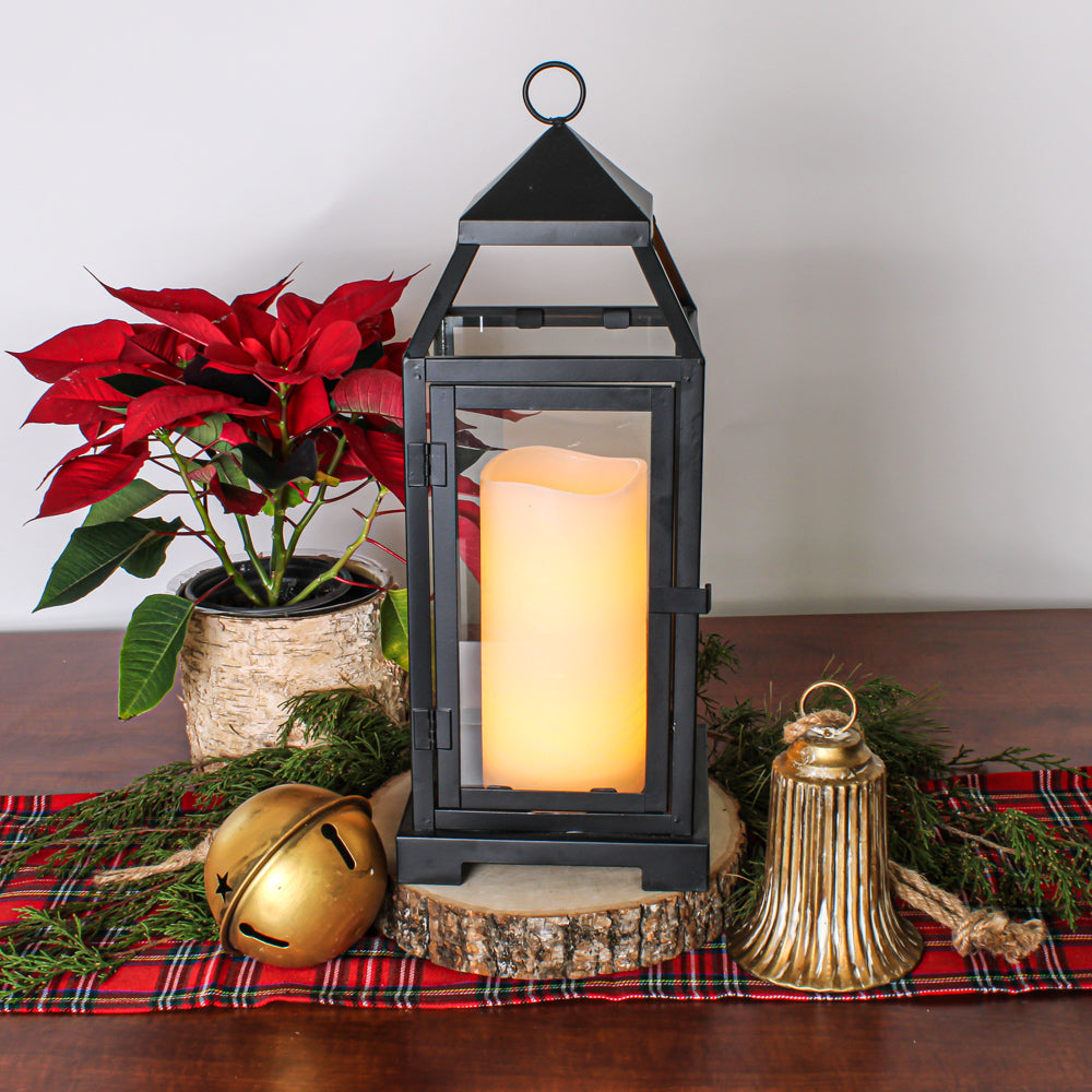 Richland 4" x 8" Large LED Pillar Candle with Wavy Top - Set of 6