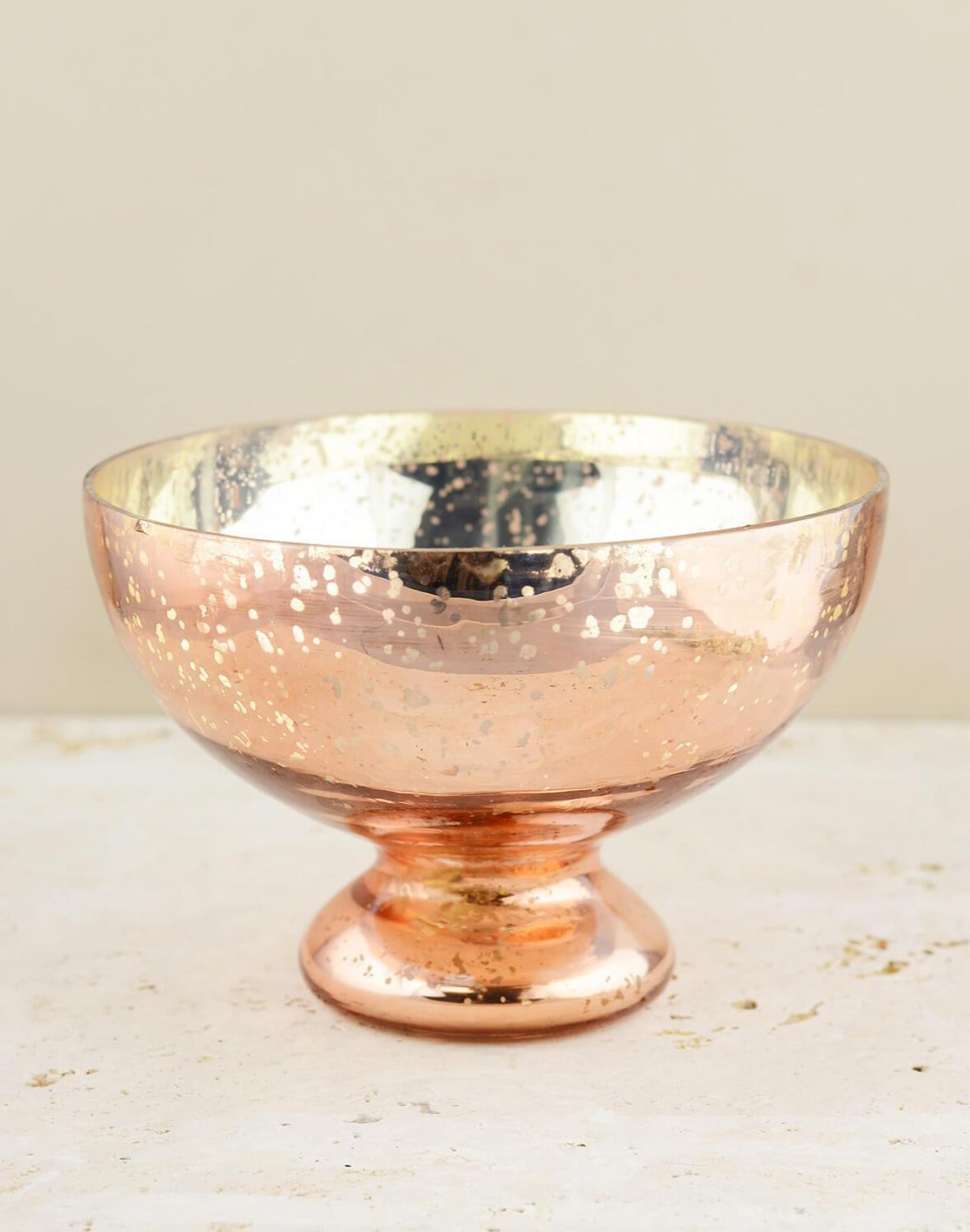 10 Lily Glass Footed Bowl - Quick Candles