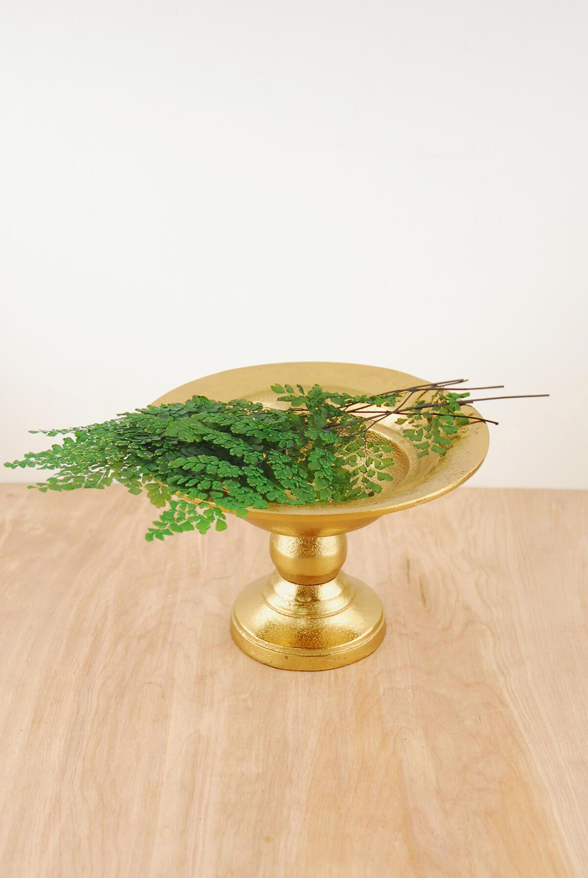 Metal Compote Gold