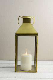 metal lantern gold 5 5x14in - thumbnail number 3