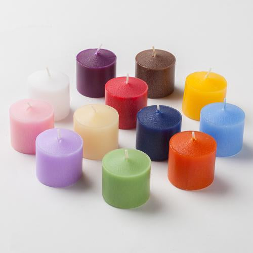 set of 288 assorted 10 hour scented richland votive candles