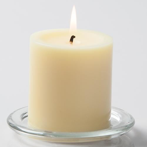 richland pillar candles 3 x3 ivory set of 12
