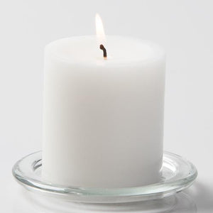 richland pillar candle 3 x3 white
