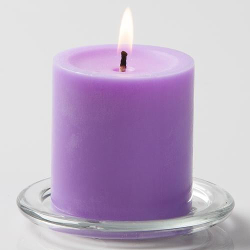 Richland Pillar Candle 3"x3" Lavender