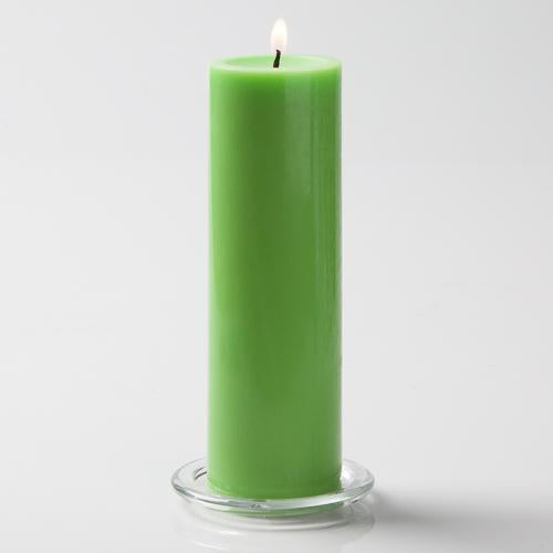 Richland Pillar Candle 3"x9" Green