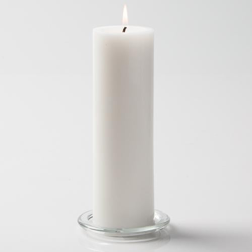 Richland Pillar Candle 3"x9" White