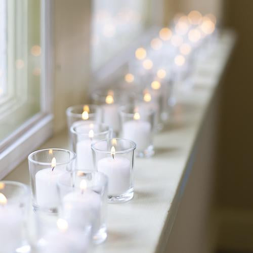 Votive Candle Holders, Clear Glass Votive Holders