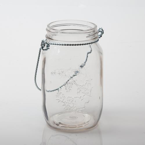 Eastland Large Mason Jar with Handle Set of 12